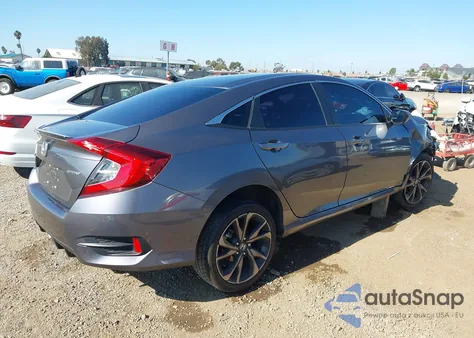 2021 Honda Civic Sport z USA, uszkodzony, nr VIN 2HGFC2F81MH535836